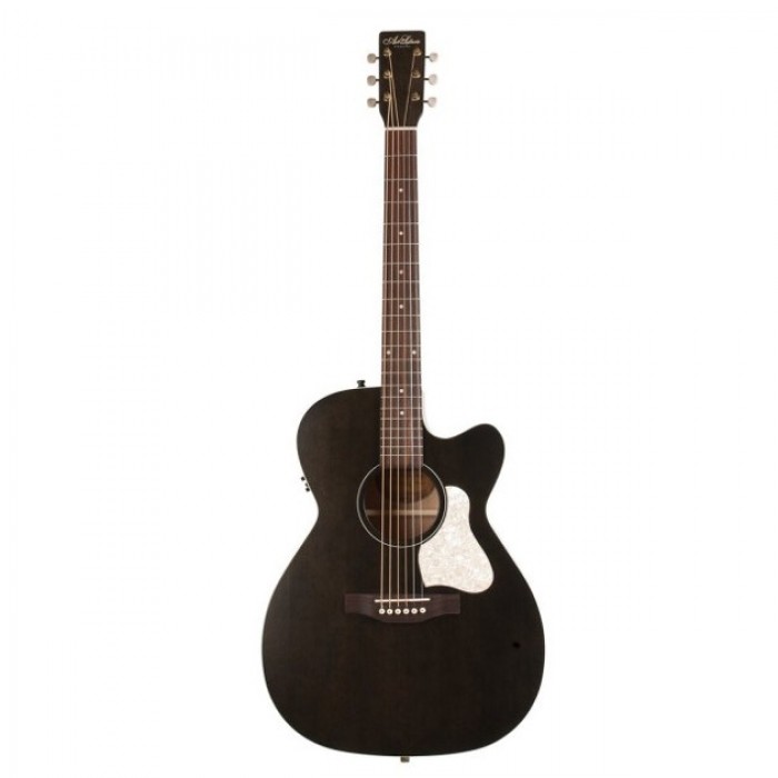 Art & Lutherie Legacy Cutaway Elektro Akustik Gitar (Faded Black)