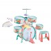 Capable Toys Q532-A Cartoon Raw Color Jazz Çocuk Davulu