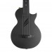 Cascha Carbon Fibre Concert Ukulele Set (Siyah)