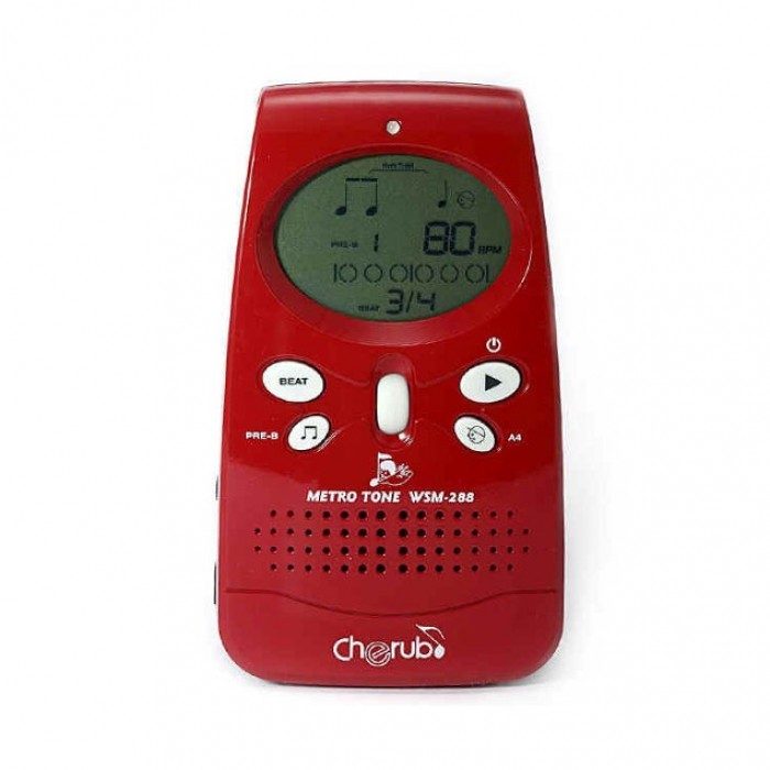 Cherub Wsm-288 Dijital Metronom (Kırmızı)