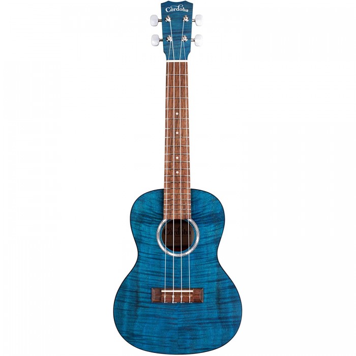 Cordoba 15CFM Concert Ukulele (Sapphire Blue)