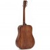 Ditson D-10L Dreadnought Solak Akustik Gitar (Natural)