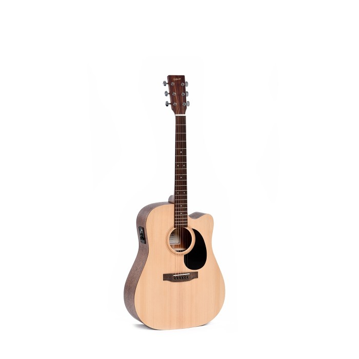 Ditson DC-10E Elektro Akustik Gitar (Natural)