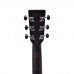 Ditson GC-10E-TBK Elektro Akustik Gitar (Tranclucent Black Satin)