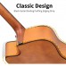 Donner DAD-140C Dreadnought Akustik Gitar Paketi (Natural)