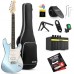 Donner DST-152 Full-Size ST Elektro Gitar Seti (Metalic Blue)