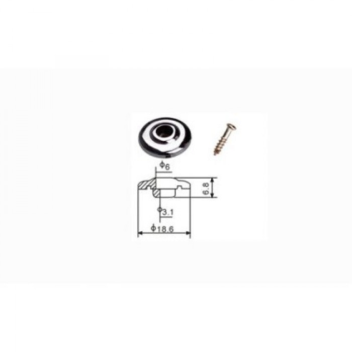 Dr. Parts SR2/CR Bass String Retainers (Krom)