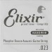 Elixir 14123 Nanoweb Phosphor Bronze Tek Akustik Gitar Teli (23)