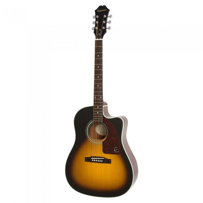 Epiphone AJ-210CE Elektro Akustik Gitar (Vintage Sunburst)