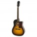 Epiphone AJ-210CE Elektro Akustik Gitar (Vintage Sunburst)