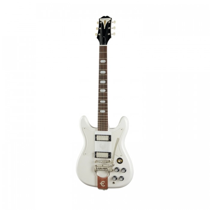 Epiphone Crestwood Custom Tremotone Elektro Gitar (Polaris White)
