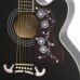 Epiphone EJ-200 CE Gold Elektro Akustik Gitar (Siyah)