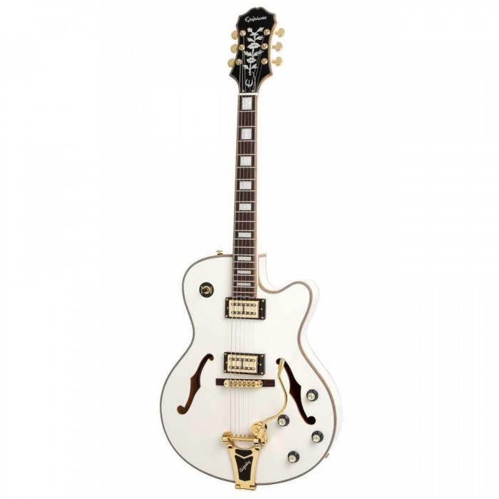 Epiphone Emperor Swingster Elektro Gitar (White Royale)