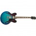 Epiphone ES-335 Figured Semi-hollowbody Elektro Gitar (Blueberry Burst)