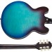 Epiphone ES-335 Figured Semi-hollowbody Elektro Gitar (Blueberry Burst)