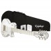 Epiphone Les Paul Custom 7 Elektro Gitar (Alpine White)