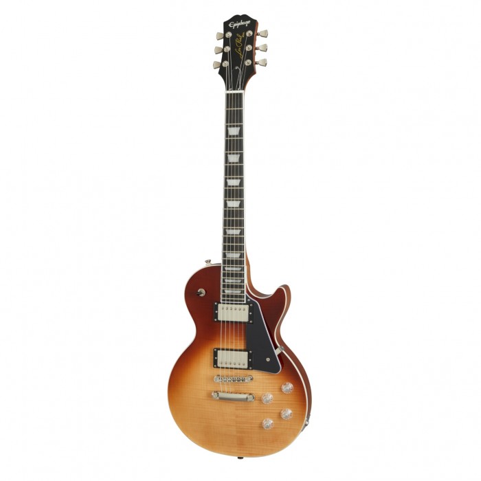 Epiphone Les Paul Modern Figured Elektro Gitar (Caffe Latte Fade)