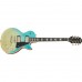 Epiphone Les Paul Modern Figured Elektro Gitar (Caribbean Blue Fade)