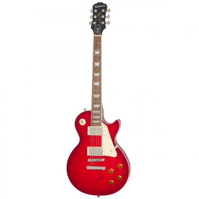 Epiphone Les Paul Standard Plustop Pro Elektro Gitar (Blood Orange)