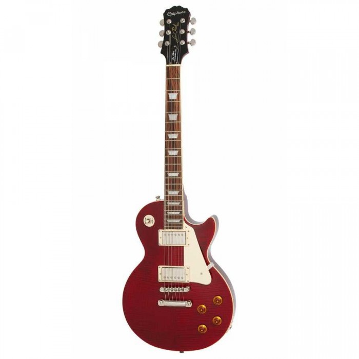 Epiphone Les Paul Standart Plus Top Pro Elektro Gitar (Wine Red)