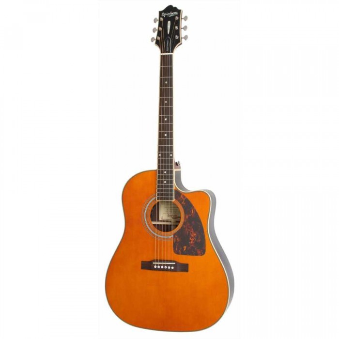 Epiphone Masterbilt AJ-500RCE Elektro Akustik Gitar (Natural Satin)
