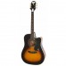 Epiphone Pro-1 Ultra Elektro Akustik Gitar (Vintage Sunburst)