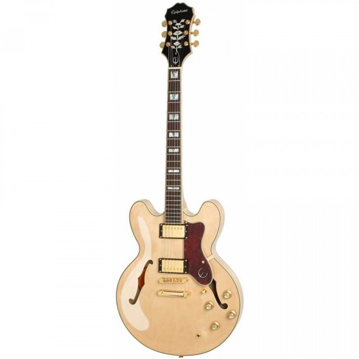 Epiphone Sheraton-II Pro Elektro Gitar (Naturel)