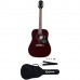 Epiphone Starling Akustik Gitar Başlangıç Paketi (Wine Red)