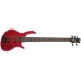 Epiphone Toby Deluxe V Bas Gitar (Trans Red)