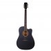 Fenix DA120C-CBK Akustik Gitar (Siyah)