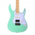 Fenix FSS-10MSGR Elektro Gitar (Yeşil)