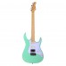 Fenix FSS-10MSGR Elektro Gitar (Yeşil)