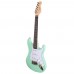 Fenix FSS-MINI-SGR Elektro Gitar (Bright Green)