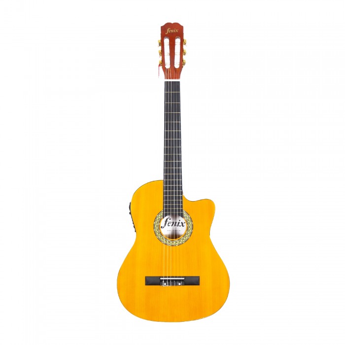 Fenix FX-CG209CENT Cutaway Elektro Klasik Gitar (Natural)