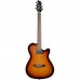 Godin A6 Ultra Cognac Burst Elektro Akustik Gitar