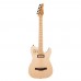 Godin Acousticaster Natural Dlx Mn Elektro Akustik Gitar (Natural)