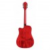 Guild D-120CE CHR Elektro Akustik Gitar (Cherry Red)