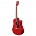 Guild D-120CE CHR Elektro Akustik Gitar (Cherry Red)