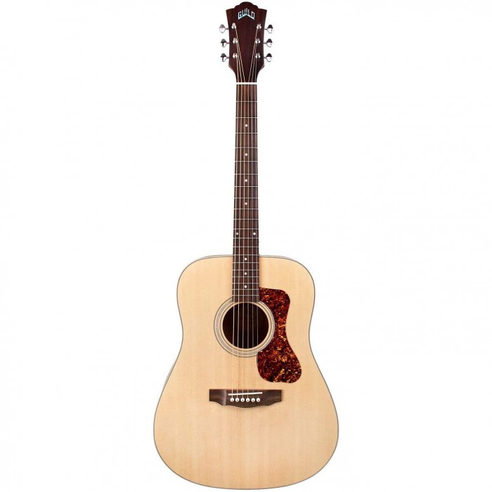 Guild D-240e Ltd Flamed Mahogany Elektro Akustik Gitar (Natural)