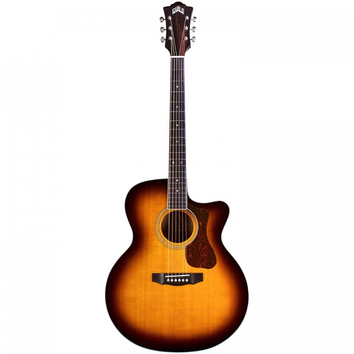 Guild F-250CE Deluxe Elektro Akustik Gitar (Antique Burst)