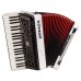 Hohner A16812 Bravo III 120 Akordiyon (White Pearl)