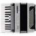 Hohner A16951 Bravo II  60 Akordeon (Beyaz)