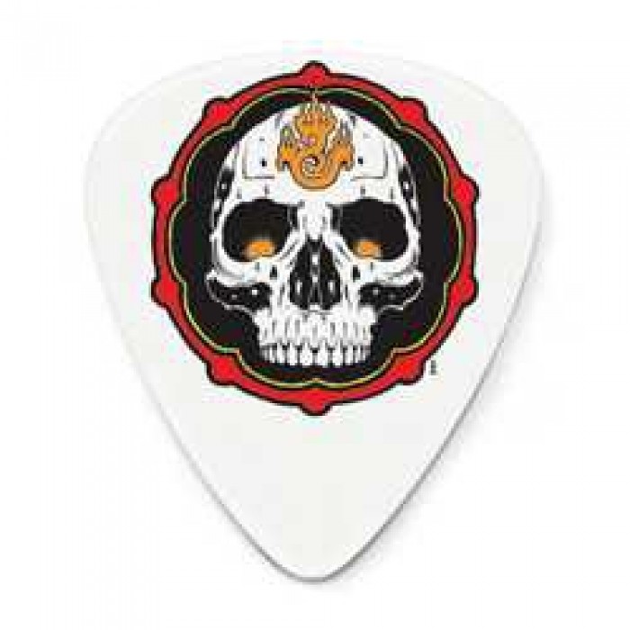 Jim Dunlop Alan Forbes Flame Skull Pena (0.73mm)
