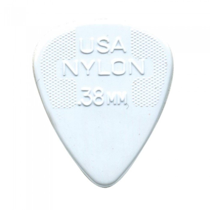 Jim Dunlop Nylon Standard White Pena (0.38mm)