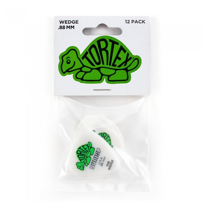Jim Dunlop Tortex Wedge Pena Seti (0.88mm)