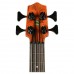 Kala Bubinga Elektro Akustik Bas Gitar