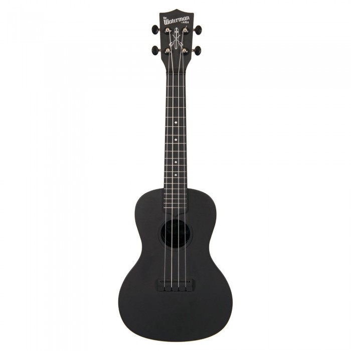 Kala KA-CWB-BK Waterman Concert Ukulele (Mat Siyah)
