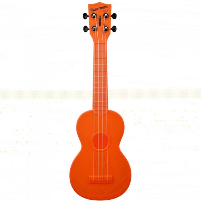 Kala KA-SWB-OR Waterman Soprano Ukulele (Orange)