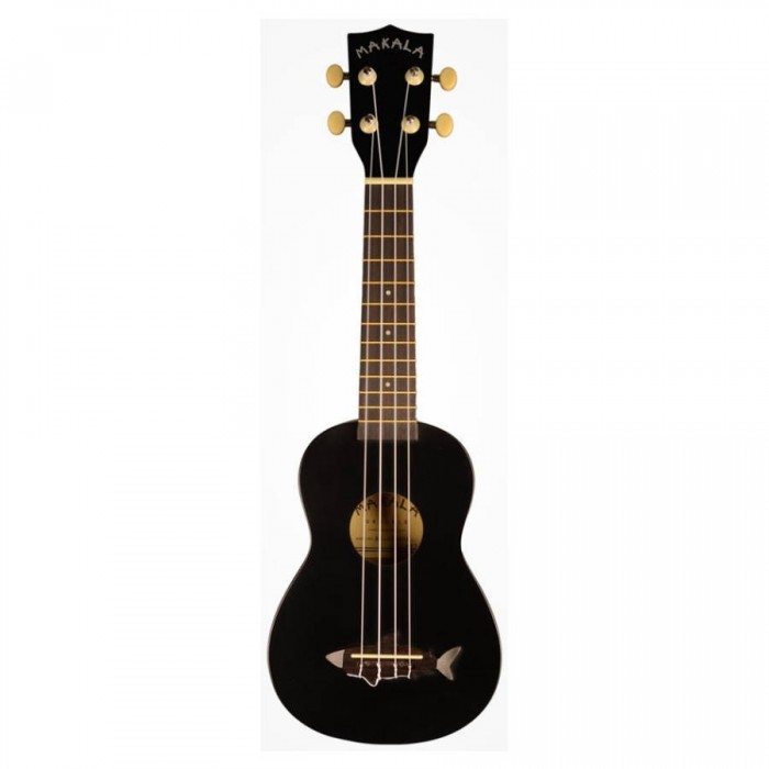 Kala Makala Shark Soprano Ukulele (Siyah)