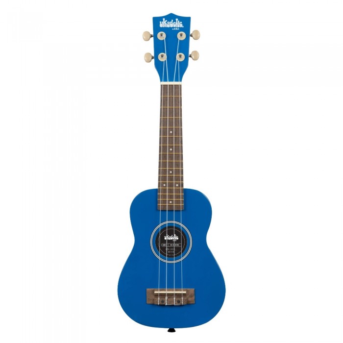 Kala Ukadelic Soprano Ukulele (Blue Ink)